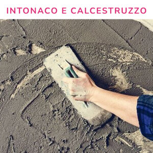 Intonaco e calcestruzzo