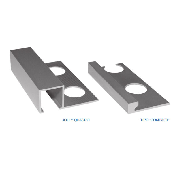 PROFILO JOLLY QUADRO IN ALLUMINIO
